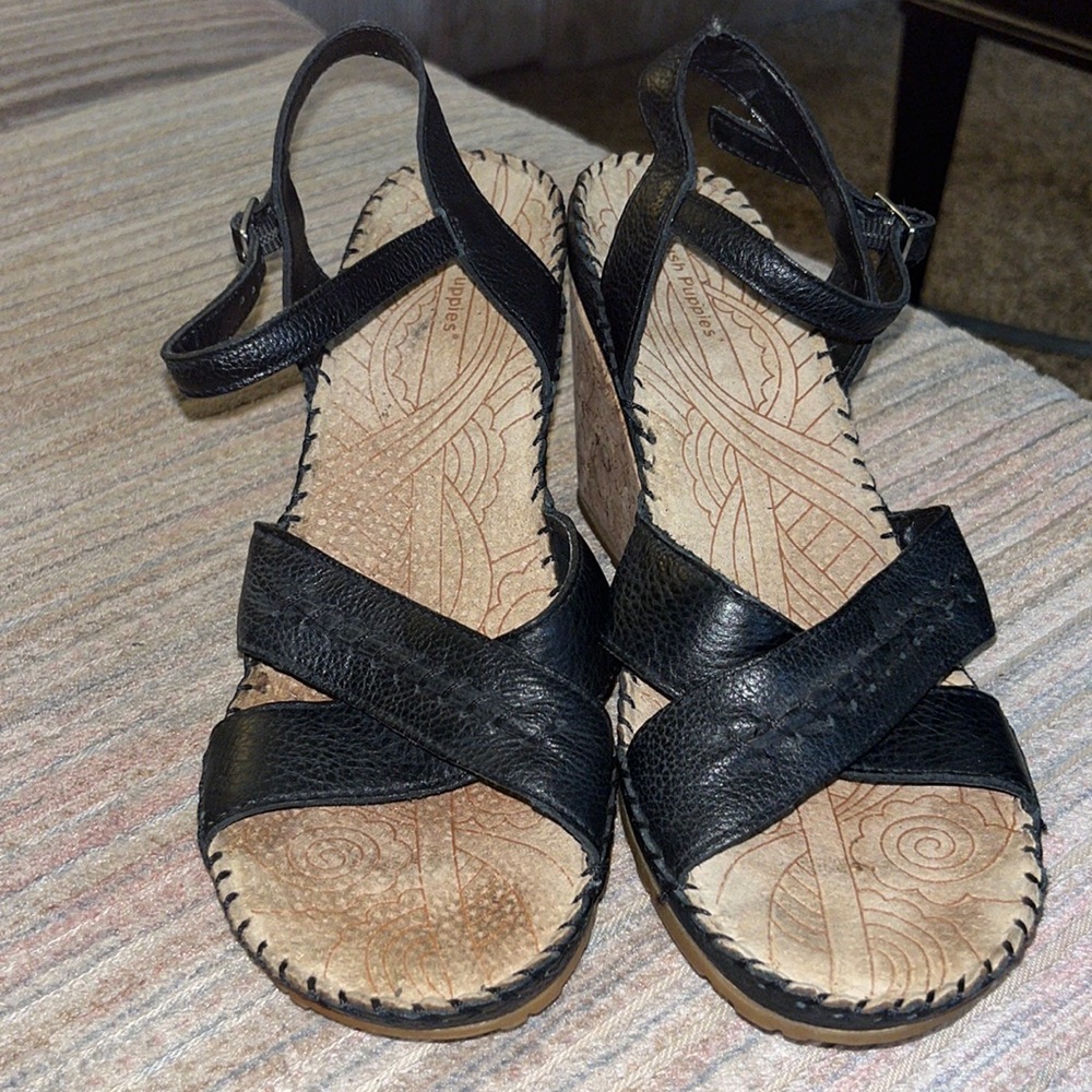 Hush puppies wedge sandals